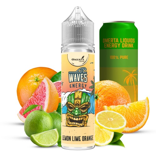 Waves Energy Lemon Lime Orange 60